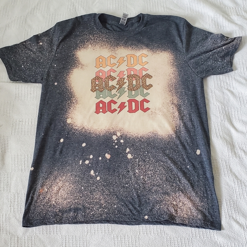 ACDC Bleach Sublimation Graphic Tee